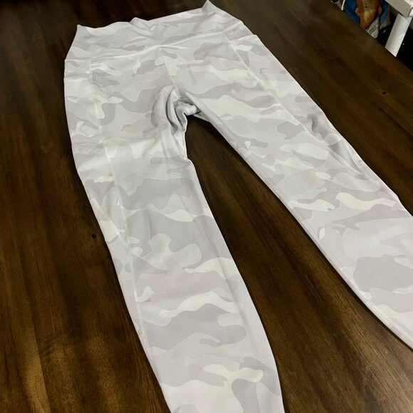 RBX L/G White Camo High-Waist Leggings - Picture 8 of 9